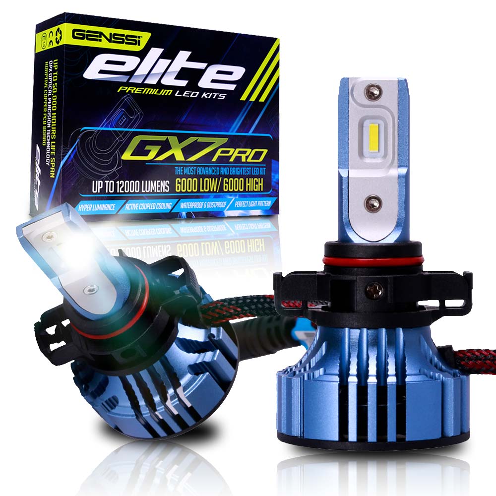 GX7 PRO Elite LED Headlight Conversion Kit 6500K Bulbs 12000LM - CarHIDkits